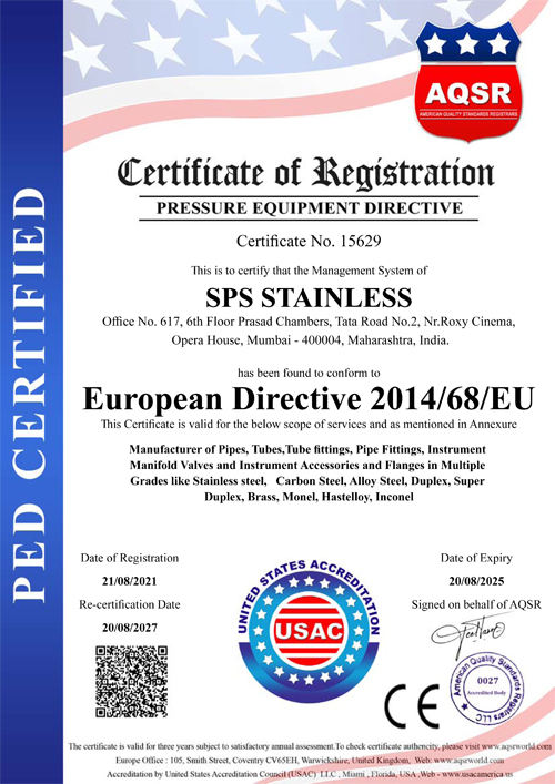 PED - SPS Stainless