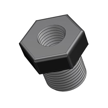 Hex Head Bushing Threaded